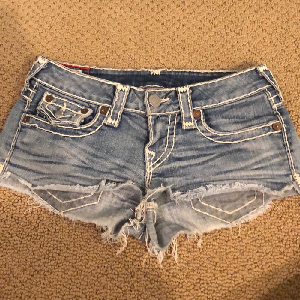 True Religion Jean Shorts